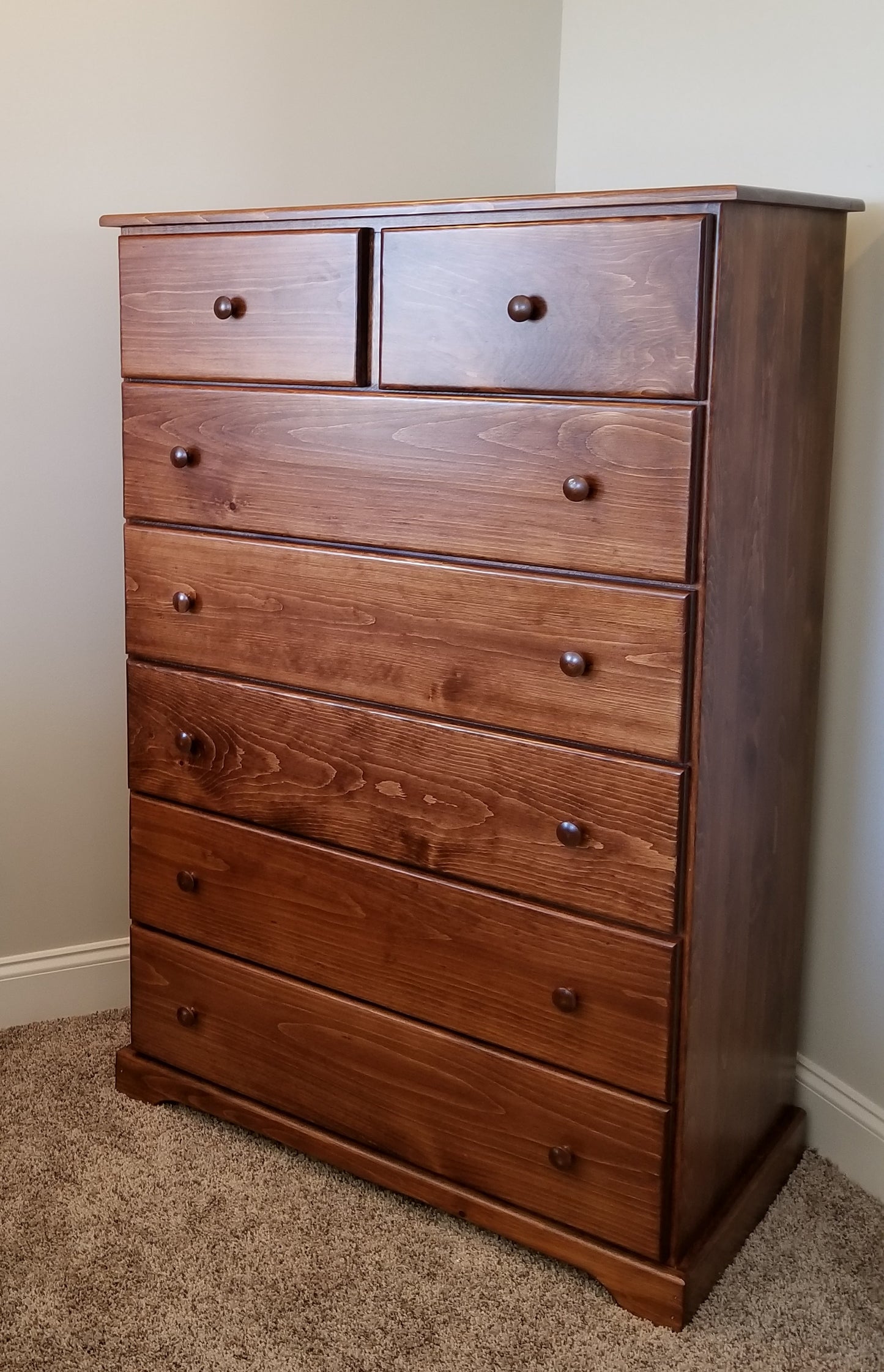 Amish Pine Chest of Drawers