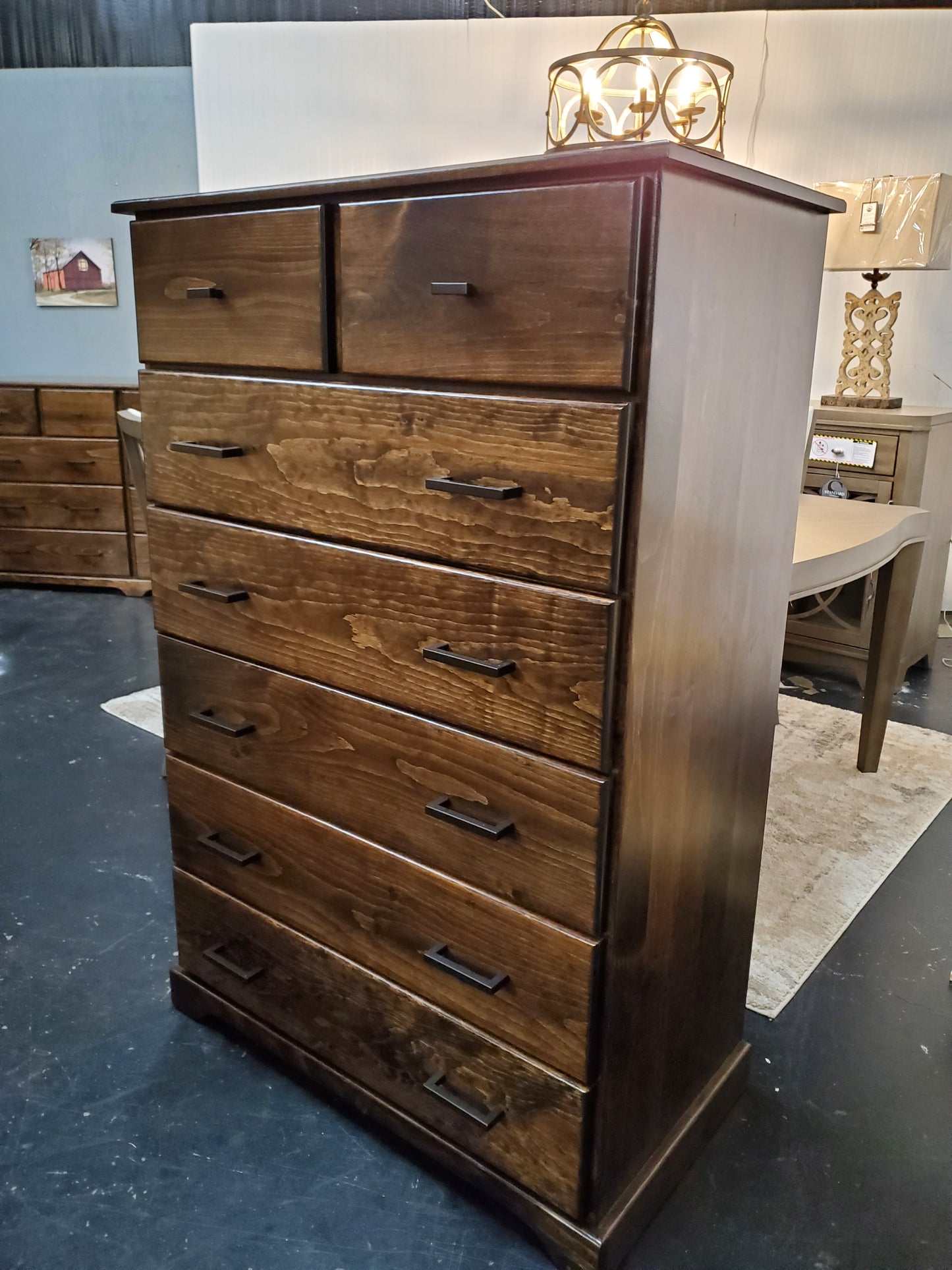 Amish Pine Chest of Drawers