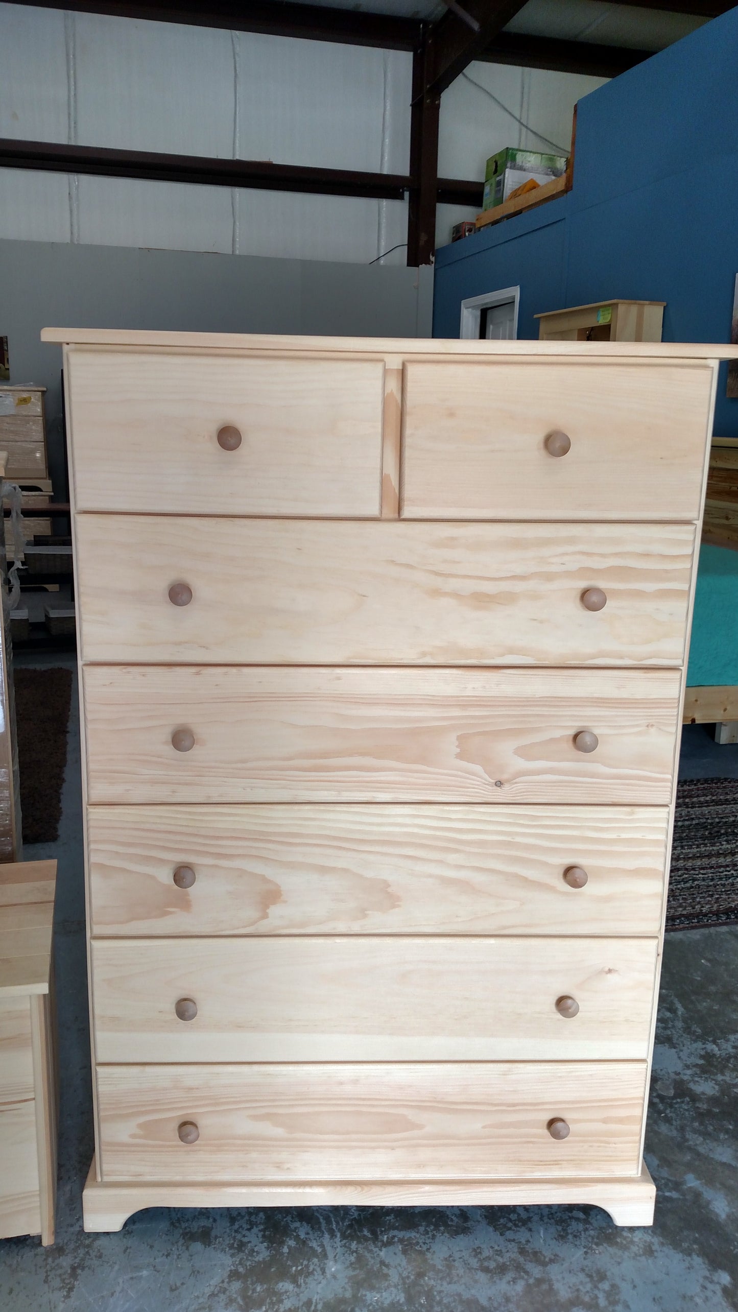 Amish Pine Chest of Drawers