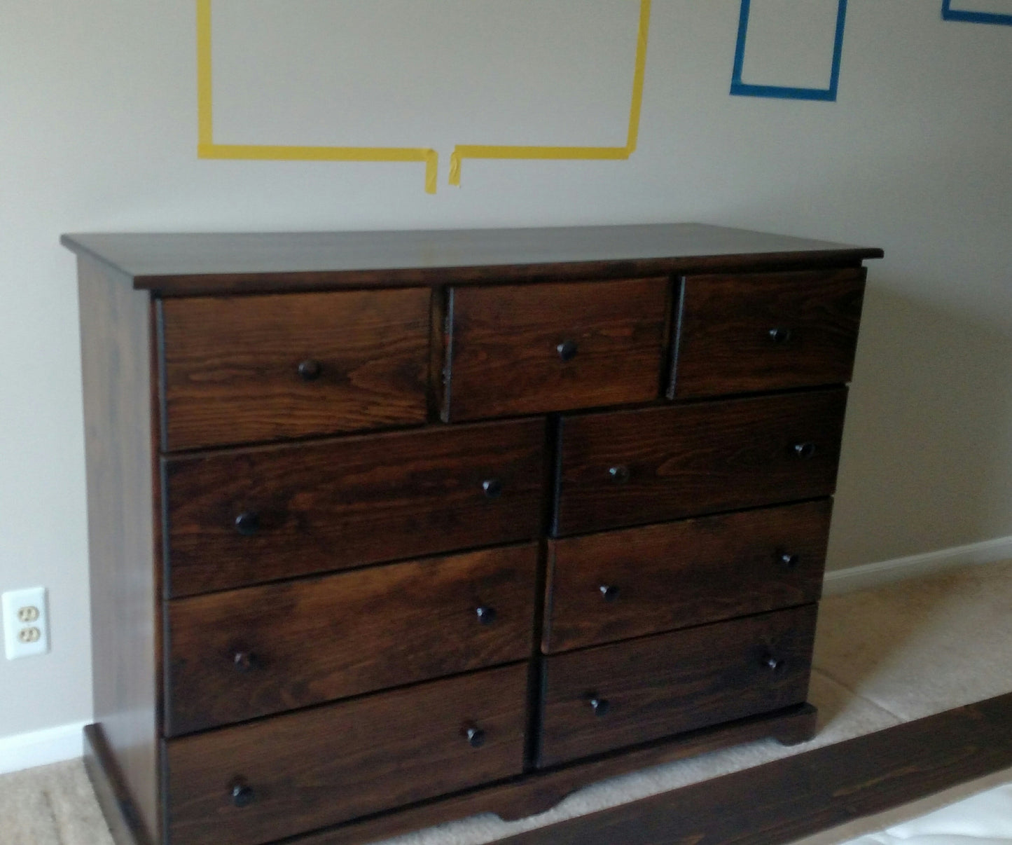 Amish Pine Dresser